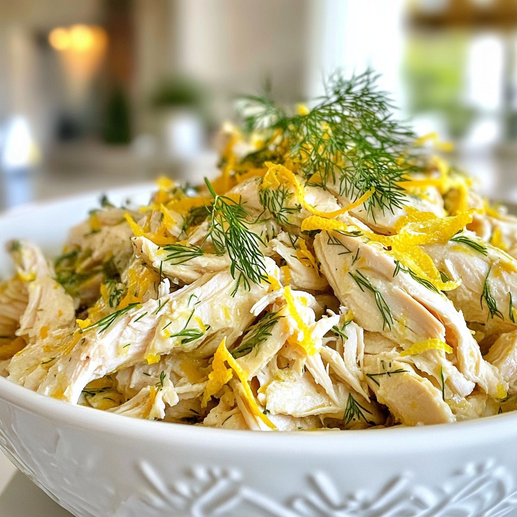 Quick Crockpot Lemon Dill Chicken Breasts Flavor Boost