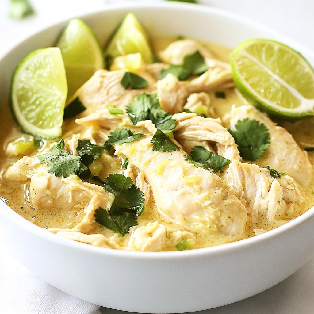 Crockpot Meal Prep Coconut Lime Chicken Flavor Boost
