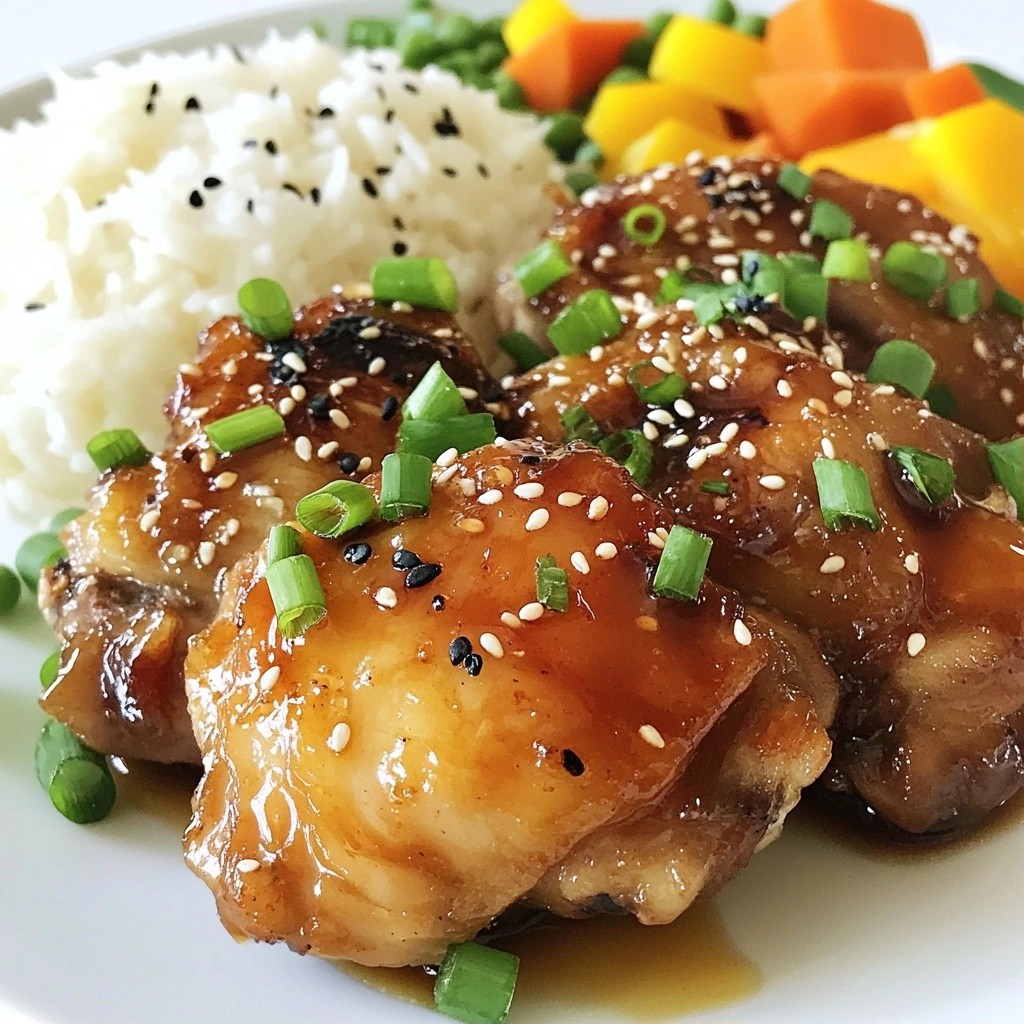 Quick Crockpot Sweet and Spicy Chicken Thighs Recipe