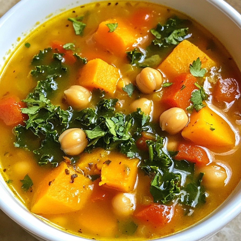 Healthy Crockpot Moroccan Spiced Vegetable Soup Joy