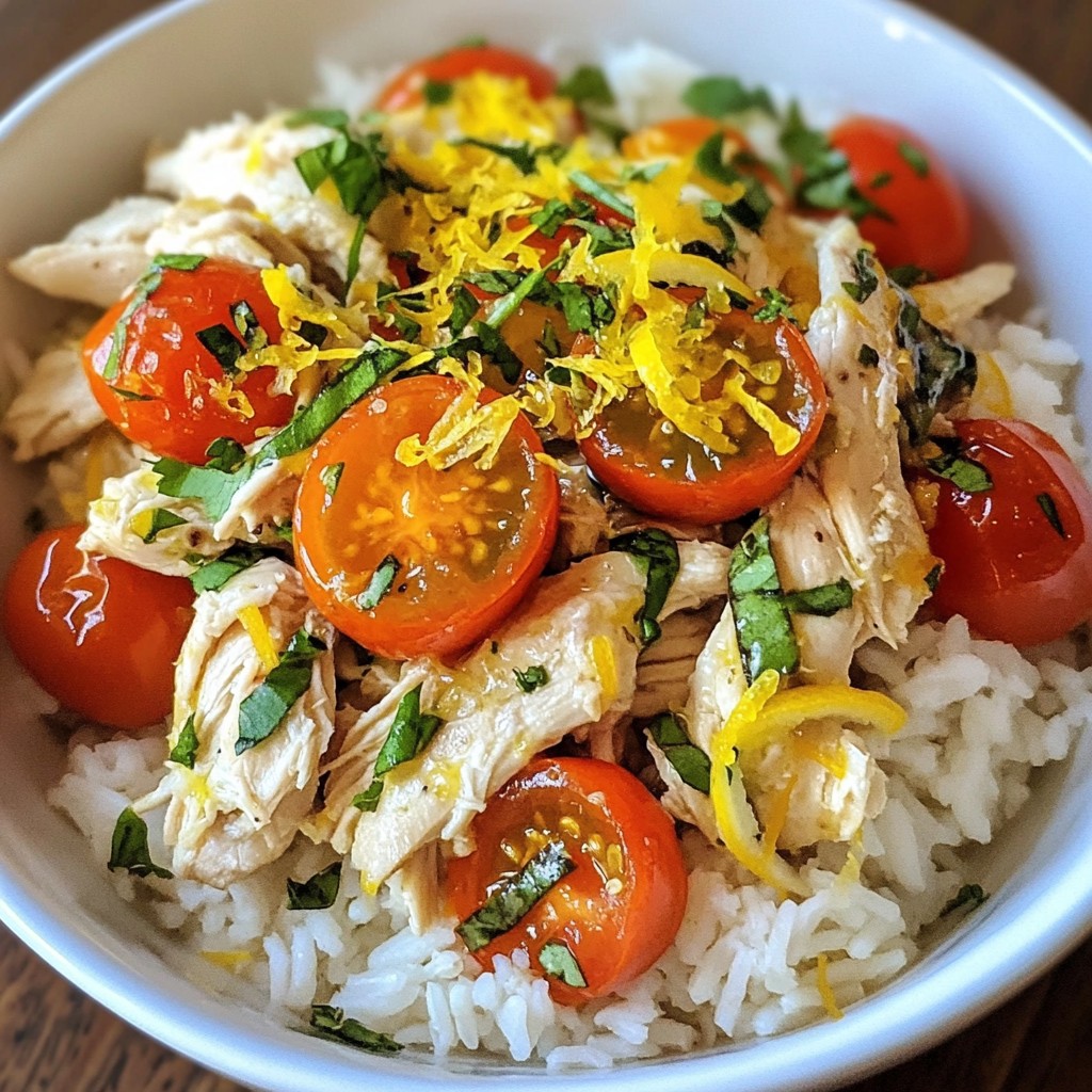 Quick Crockpot Lemon Basil Chicken Recipe Delight