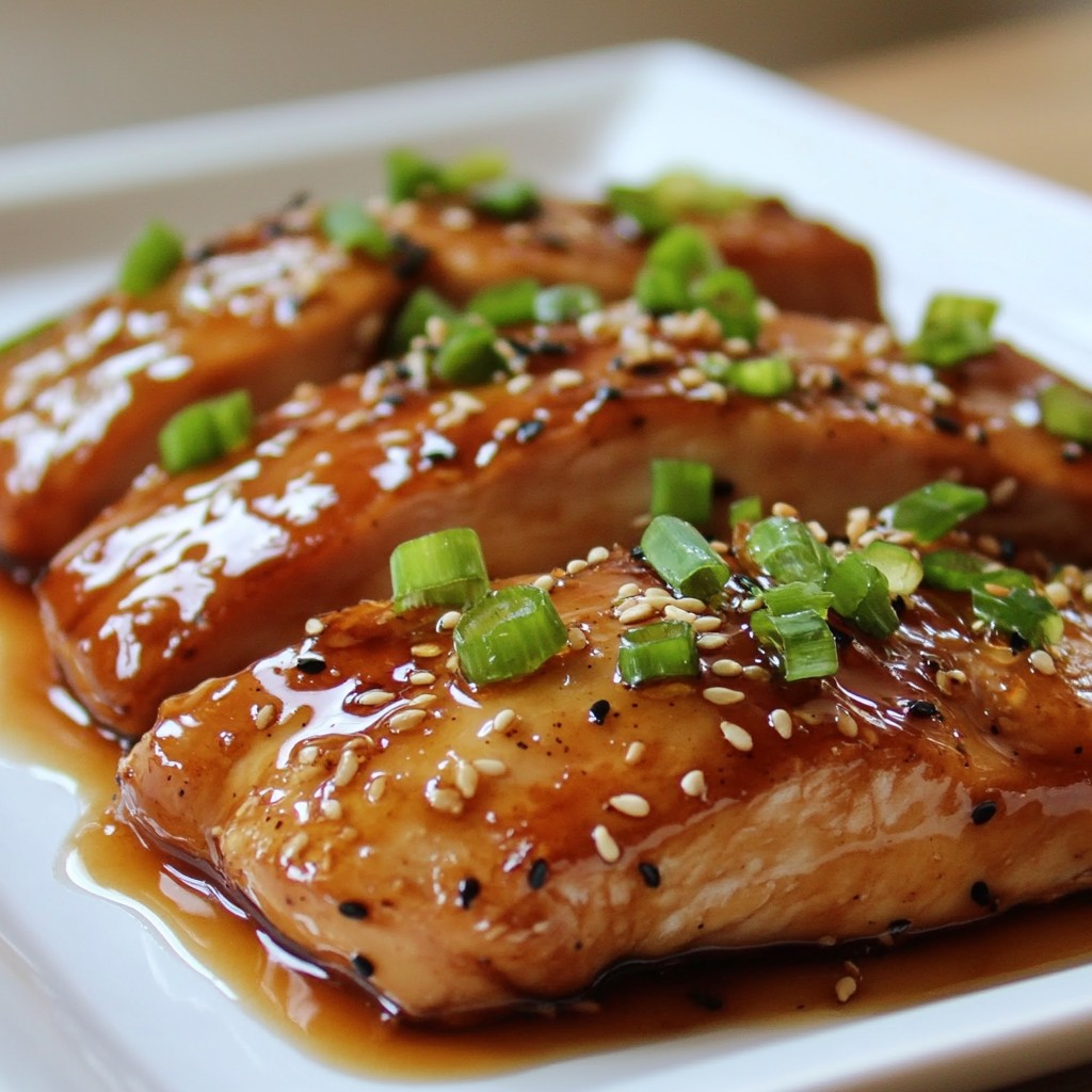 Quick Crockpot Honey Soy Chicken Breasts Delight