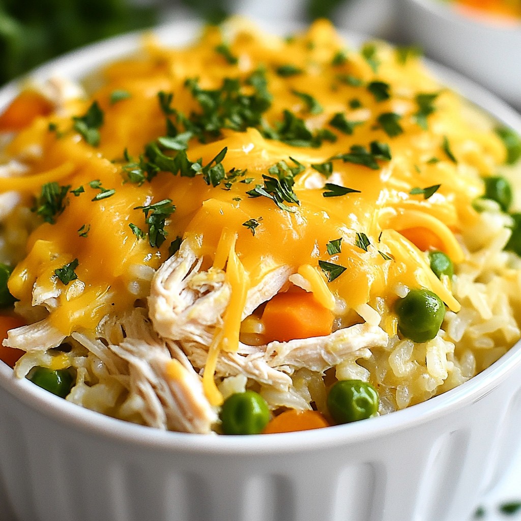Easy Slow Cooker Chicken and Rice Casserole Recipe