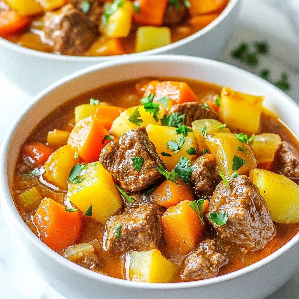 Rich Slow Cooker Beef and Vegetable Goulash Recipe