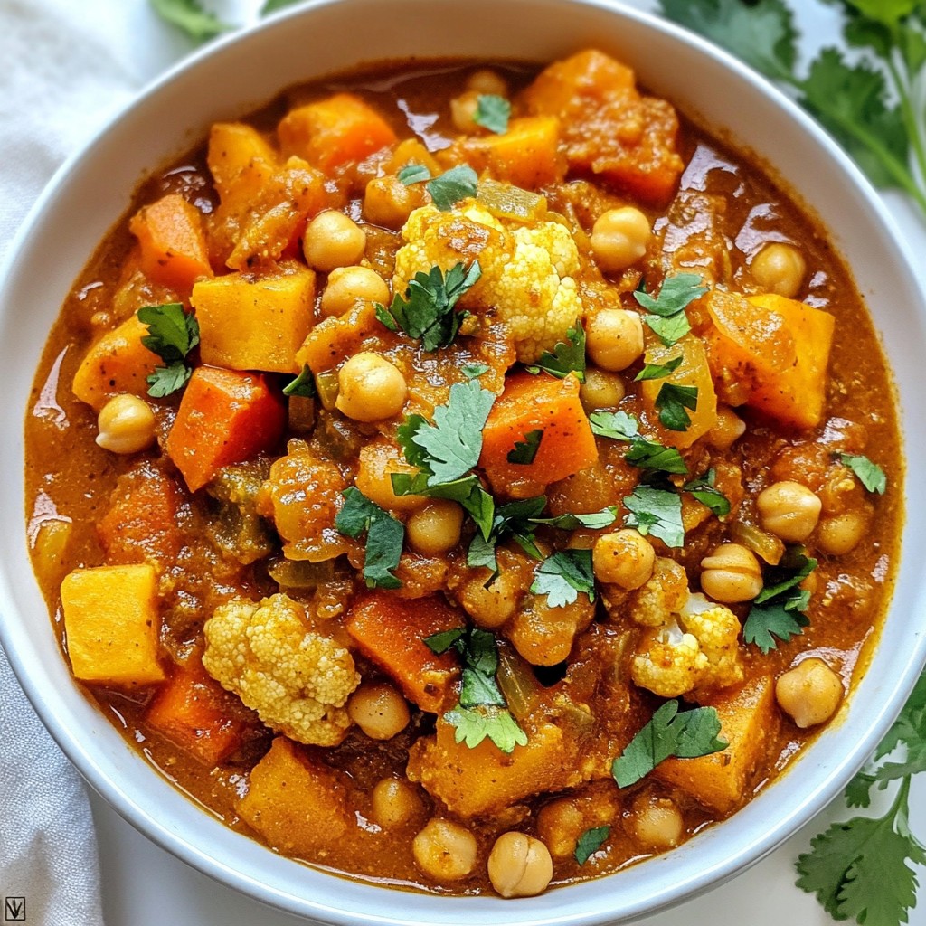 Crockpot Meal Prep Moroccan Chickpea Stew Recipe