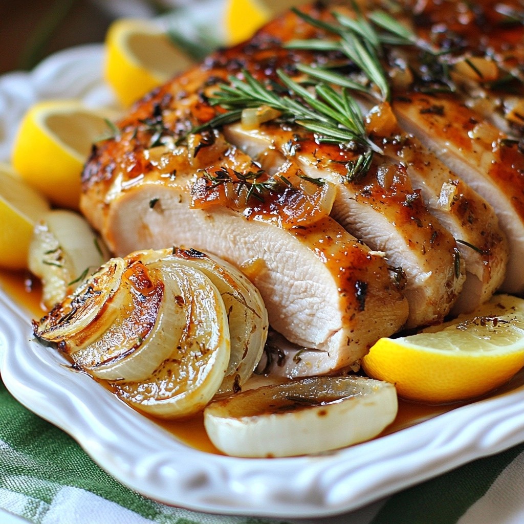 Juicy slow cooker Herb Roasted Turkey Breast Delight