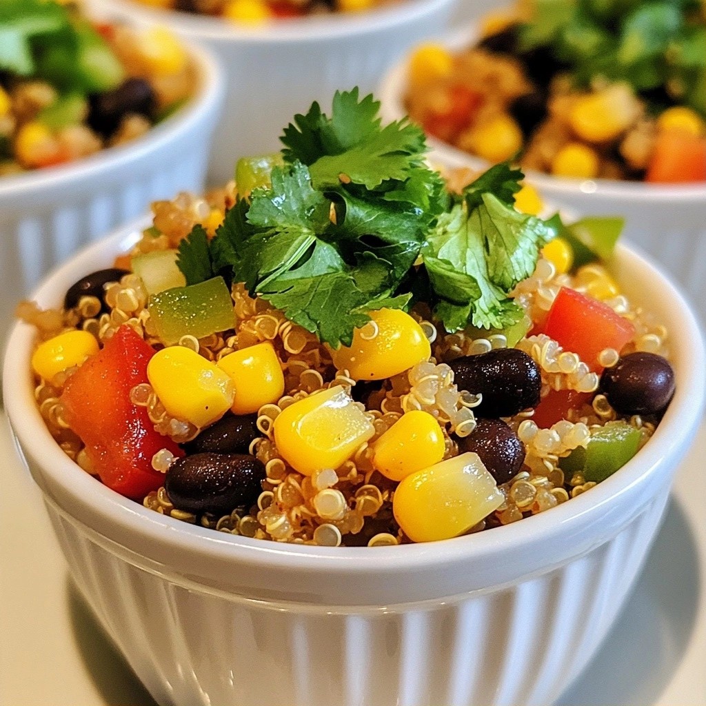 Crockpot Meal Prep Cilantro Lime Quinoa Delight
