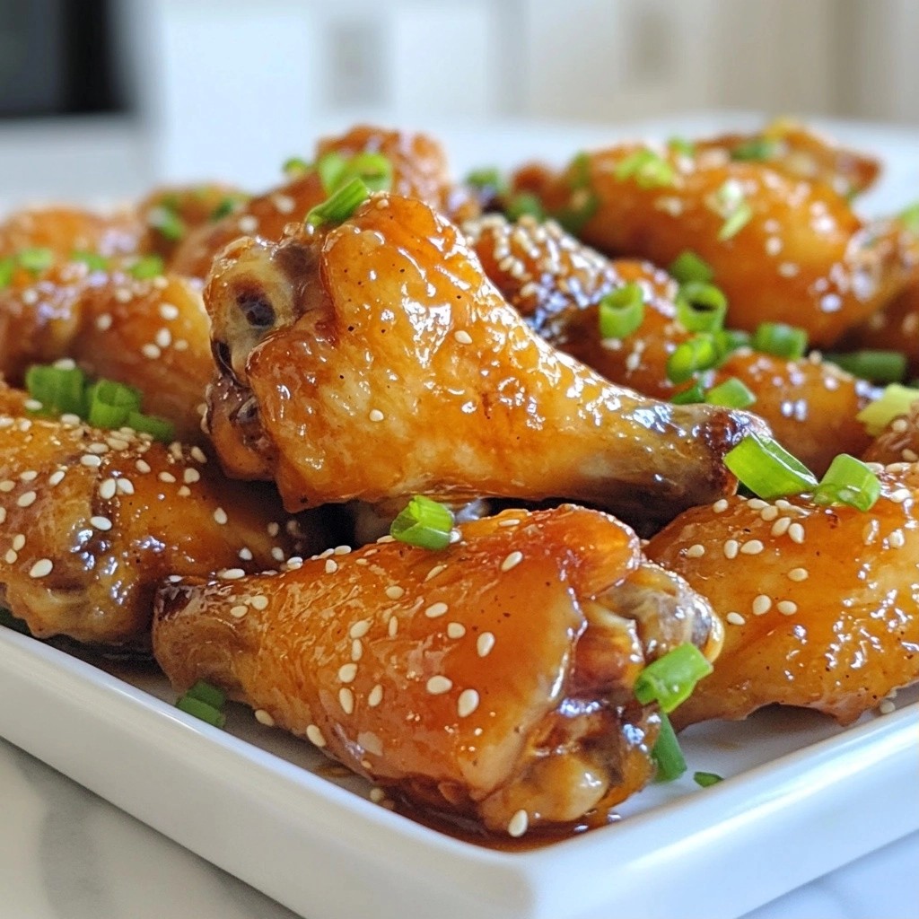 Crispy Slow Cooker Honey Soy Chicken Wings Recipe