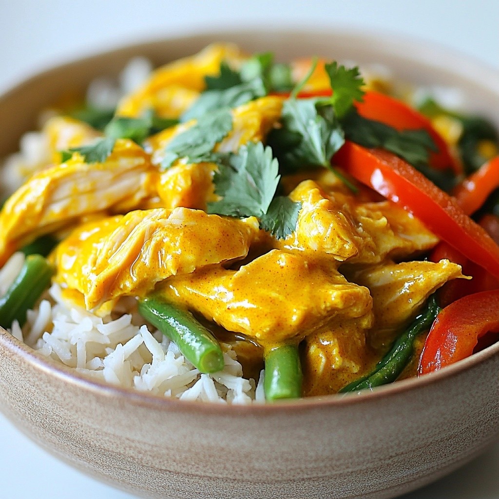 Crockpot Meal Prep Turmeric Ginger Chicken Delight