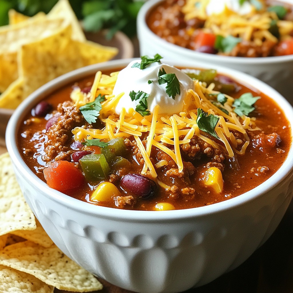 Crockpot Meal Prep Chili Con Carne Simple Recipe